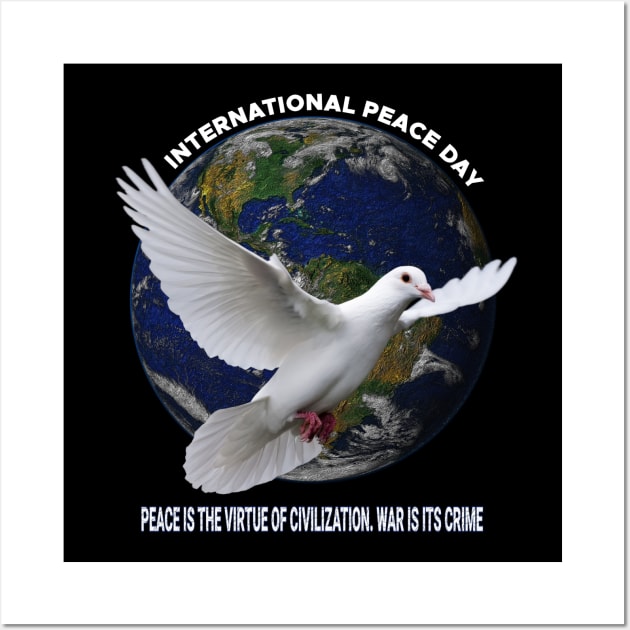 International Peace Day Wall Art by Populus